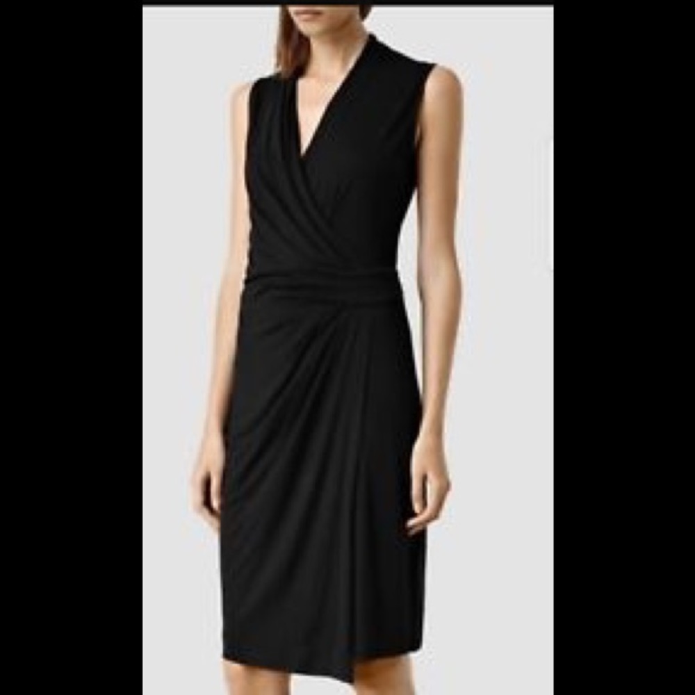 All saints novi dress black